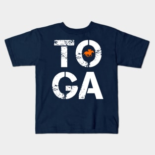 Toga Saratoga Springs Upstate New York Kids T-Shirt